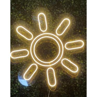 Imagem de Painel de LED Neon Sol  Ilumine seu Espaço com Energia e Estilo! - Com