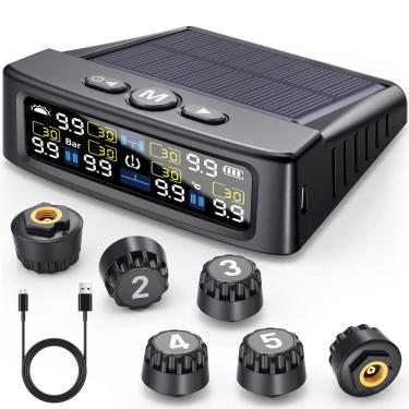 Imagem de Sistema de monitoramento da pressão dos pneus GEARGO RV TPMS 6 Sensores