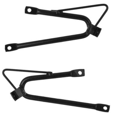 Imagem de Kit Suporte Pedaleira Traseiro Pro Tork Nx200/xr200/nx150, Preto, Únic