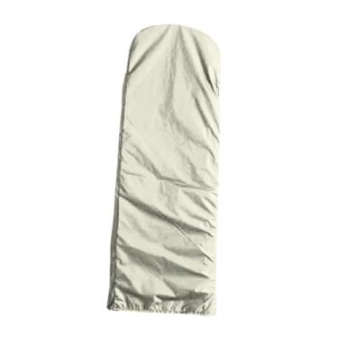 Imagem de Fenteer Capa de escada, bolsa de armazenamento doméstica, capa de proteção contra poeira, bolsa de armazenamento para escada de parque, escada interna, 50x6.5x174cm