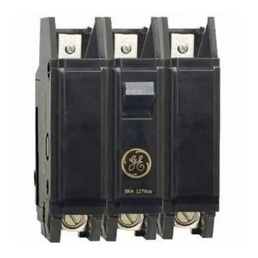 Imagem de Disjuntor Nema Preto Tripolar 3x10A TQC3410 - Ge - General Eletric