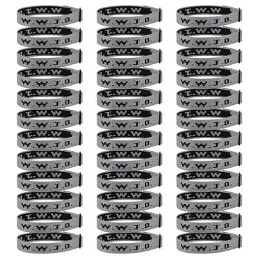 Imagem de Pmormyy Pacote de pulseiras WWJD 36 peças para mulheres e homens, pulseiras de Jesus Cristão Presentes a granel, W.W.J.D Pulseiras ajustáveis What Would Jesus Do Bracelet, Fibra de poliéster, Sem