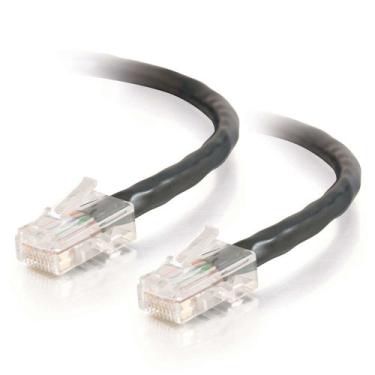 Imagem de C2G Cabo Cat5e 25040 – Cabo de rede Ethernet não blindado não encaixado, preto (35 pés, 10,66 metros)