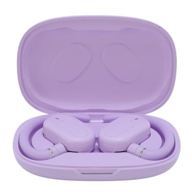 Imagem de Asixxsix Feardbuds de Tradução, Tradutor de Idioma Em Tempo Real do Com 144 Idiomas Suporte e Redução de Ruído, para Palestra da Conferência de Viagens de Negócios (Roxo)