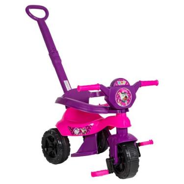 Imagem de Kemotoca Baby Triciclo Infantil Cachorrinho Com Haste Removivel Pedal 