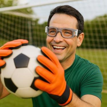 Imagem de Óculos proteção-adulto para esportes ao ar livre aceita grau - ALÍKI, 
