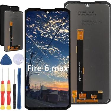 Imagem de Yuxyiony Nova tela de substituição para tela de reparo de tela LCD Doogee Fire 6 Max e acessórios de ferramenta de substituição
