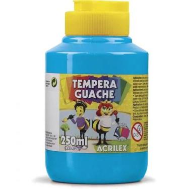 Imagem de Guache 250ml Acrilex azul celeste 503