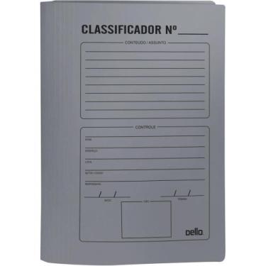 Imagem de Pasta Classificador Rápido Plástica com Grampo e Impressa PCT.C/10 (78