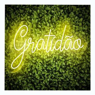 Imagem de Painel Neon Led Gratidão Quarto Decoração - Bloom