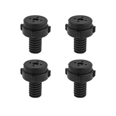 Imagem de Peças de secadora DC61-03128A Pés de nivelamento da perna para secadora compatíveis com Samsung Dryer Legs Substitui 2692286 AP5324682 PS4206963 pernas de nivelamento (4 peças)