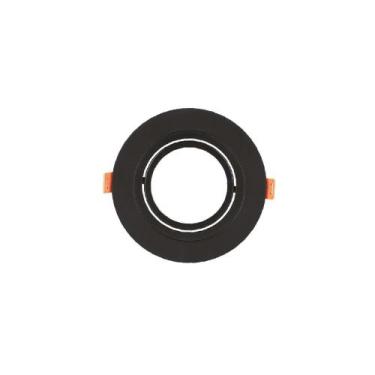Imagem de Spot de Embutir Redondo Preto Par30 E27 Direcionável Plano 17cm - GALA