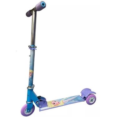 Imagem de Patinete Infantil 3 Rodas Frozen BBR TOYS