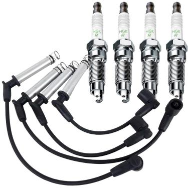 Imagem de Kit Vela E Cabo Vela De Ignição Focus 1.6 2013 A 2018 Ngk