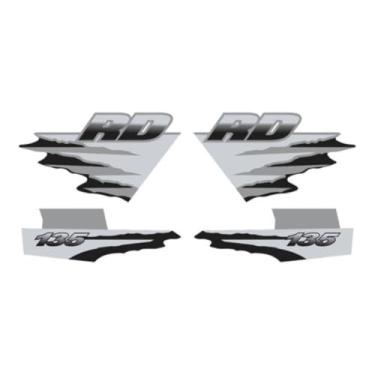 Imagem de Adesivo Protetor Kit Compatível Com Rd 135 1997 Á 2020 Mod 11