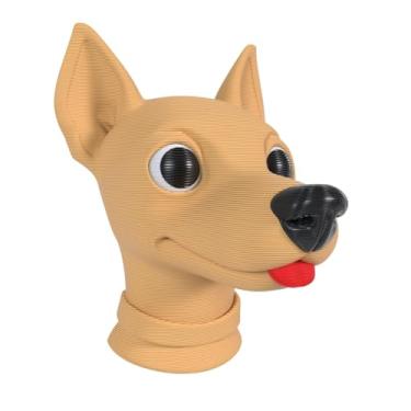 Imagem de Imã de Geladeira Decorativo Decoração Enfeite Painel Tema Cachorro Pet Pinscher