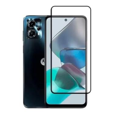Imagem de [GL CASES] Pelicula Moto G13 Anti Risco Película Motorola Moto G13 De Vidro Temperado 3D 9H Proteção Com Cobertura Total Da Tela + Kit Limpeza Para Aplicação Livre De Bolhas