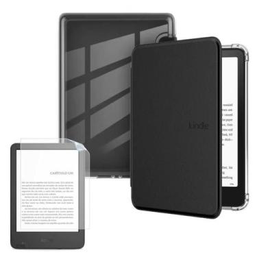 Imagem de Case Acrílico Para Kindle Paperwhite 12 7 Sa568B + Película - Star Cap