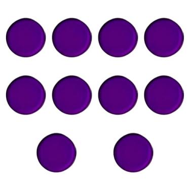 Imagem de menolana 10x Ponteiras de taco de sinuca, acessórios de bilhar, almofadas de virola portáteis de 1,1 cm para prática de clube, bar, lazer ao ar livre, Tolet