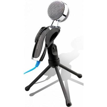 Imagem de Microfone Condensador De Gravação SF-922 Computador Desktop Com Tripe Alta Qualidade