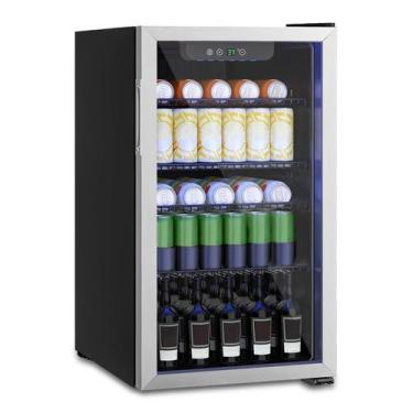Imagem de Geladeira de bebidas DollarDash Compact 126 latas/porta de vidro 90L