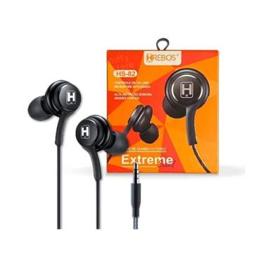 Imagem de Fone De Ouvido Entrada P2 3.5Mm In-Ear Android E Pc Hrebos
