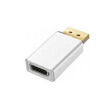 Imagem de Adaptador Display Port para VGA 1080p Full HD Silver - Lightbek Offici