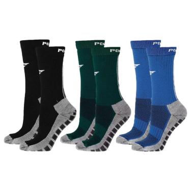 Imagem de Kit 3 Pares de Meias Penalty Grip Masculina