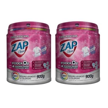 Imagem de Tira Manchas Poder O2 Zap Clean 900g - Roupas Brancas e Coloridas (2)