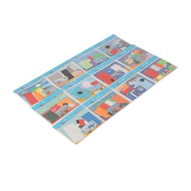 Imagem de Acouto 12pçs Adesivos de Espuma 3D EVA para Crianças - Adesivos de Quebra-cabeça de Animais de Desenho Animado DIY, Artesanato Seguro e Envolvente para Idades de 3 a 8 (Mundo Marítimo)