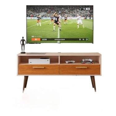 Imagem de RACK BANCADA COM PORTAS 0,90 VEGAS 1.10 COPA TVs 42Polegas Sala Quarto 90 * 27 * 51cm(Copa 1.10 off/cinam)