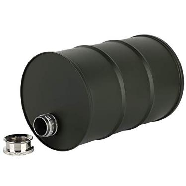 Imagem de ZJchao Frasco, 700ml de Aço Inoxidável Barril de Cerveja Vinho Licor Hip Balão álcool Uísque Balão Com Tampa de Vedação para Frasco Portátil (Verde Escuro)