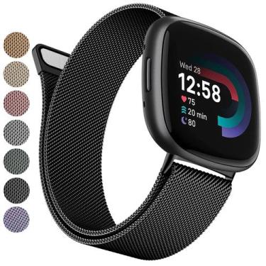 Imagem de Bandas de metal para Fitbit Versa 3/Versa 4/Sense/Sense 2 - YILED