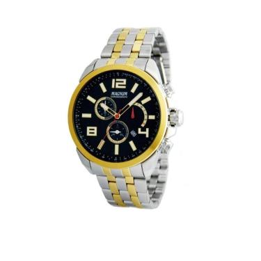 Imagem de Relógio Magnum Masculino Cronógrafo Ma35271P Bicolor Findo