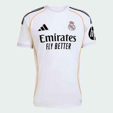 Imagem de Camisa Adidas I Real Madrid 25/26 Masculina-Masculino