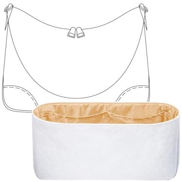 Imagem de FANJI Project Inserção organizadora de bolsa para LV Boulogne, ajuste personalizado dentro de vanile premium, leve, resistente à água, acessórios para inserção de bolsa