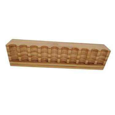 Imagem de KiBcsLic Organizador de mesa para frascos de óleos essenciais roll-on, ideal para exibir fragrâncias e aromas em aniversários, feriados e outras festas.