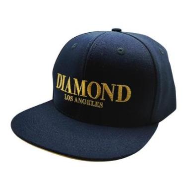 Imagem de Boné Aba Reta Diamond Elegant Azul-Masculino
