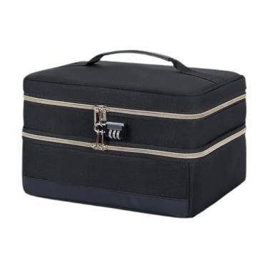 Imagem de TTETTZ Bolsa organizadora portátil e reutilizável para guardar brinquedos, com alça, espaçosa e ideal para coleções, modelos de veículos decoração em casa.