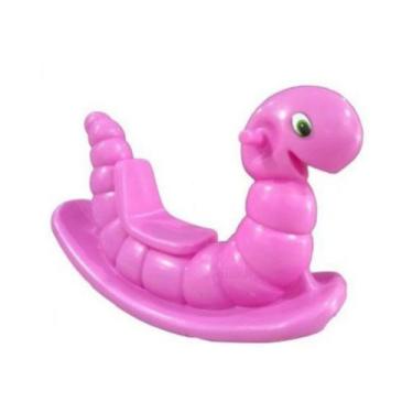 Imagem de Gangorra Nhoca Rosa Lagartinha - Diversão Kids