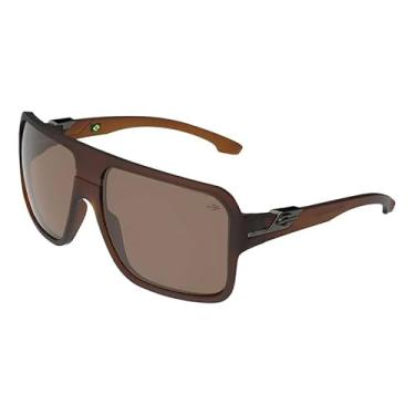 Imagem de Óculos de Sol Snapper 437j5202 Marrom Fosco Lente Marrom Mormaii
