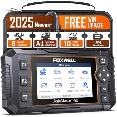 Imagem de Scanner de diagnóstico automotivo 2022 Foxwell OBD2 NT624 Elite todos os sistemas com sangramento ABS/Calibração SAS/Reset do acelerador/óleo/EPB Reset OBD Scanner