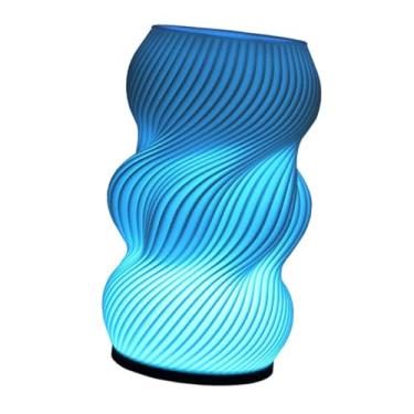 Imagem de Generic Vaso de Flores com Luz LED, Vaso Decorativo para Meninas, Mulheres E Mães, Luminária de Cabeceira para Festas, Prateleira, Armário E Decoração de Casa, Estilo B