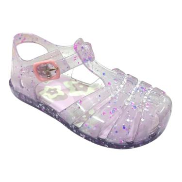 Imagem de Sandália Menina Pimpolho Colorê PVC Lilás 0130360E