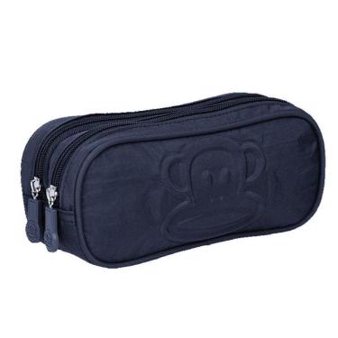 Imagem de Estojo Escolar Infantil Duplo Paul Frank 7576772 Azul Marinho - Sestini