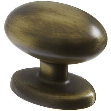 Imagem de Stanley Hardware S805-085 BB8014 Puxador em forma de ovo em latão antigo