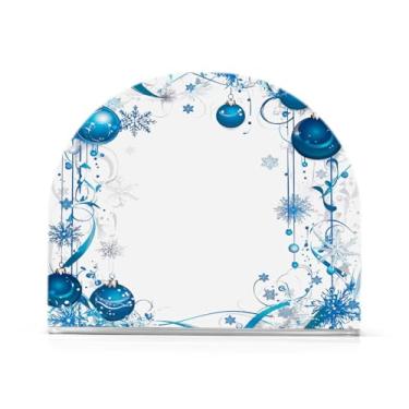 Imagem de Qilmy Porta-guardanapos de bola de Natal para mesas - Porta-guardanapos para cozinha, porta-guardanapos de mesa, porta-guardanapos de coquetel, porta-guardanapos de papel78