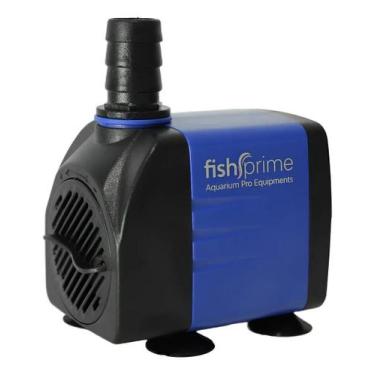 Imagem de Bomba Submersa Lago Ornamental Peixes 3000 L/H Azul 220V - Fish Prime