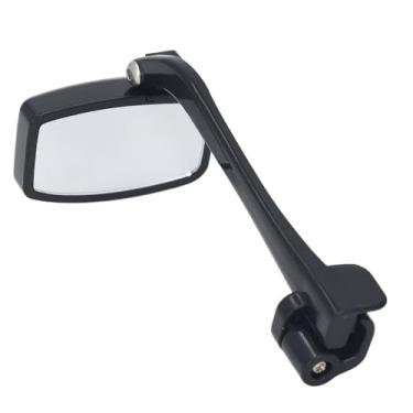 Imagem de Ymiko Espelho Retrovisor HD de Grande Angular Ajustável Com Lente de Vidro Antiembaçante para Capacetes de Bicicleta, Acessório Leve de Segurança para Ciclismo para Bicicletas de Estrada e Montanha