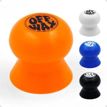 Imagem de Raspador de Parafina Surf Soulfins OFF WAX - Removedor Ergonômico Redondo Alta Resistência PP H503 para Prancha e Longboard - A Revolução na Limpeza da Prancha (Laranja)